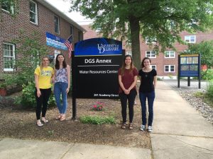 DWRC Water Research Interns Veronica Hill Resource Economics Natalie Zimmerman Geology Alyssa Cortese Environ