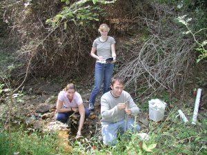 Field Recon along Fairfield run, Oct 2001