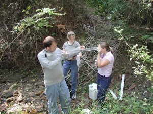 Field Recon along Fairfield run, Oct 2001