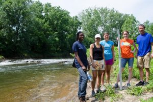 Field recon White Clay Creek Dam No. 1, Jun 2013