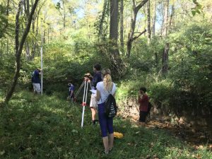 GEOG 432 632 Environmental Hydrology Fairfield Run Field Survey Oct 29 2020