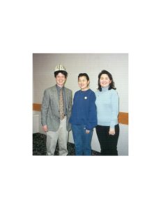 Gerald Kauffman with Kyrgyzstan Women Engineers Delegation, Jan 2001
