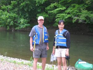 Jerry Kauffman at Brandywine Creek Field Recon, May 2006