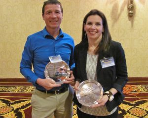 Martha Narvaez and Jerry Kauffman 10th Anniversary of DE AWRA Jan 2017