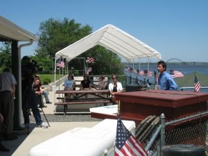 Press Conference along the Delaware River, Jun 2011