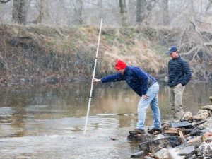 Removal of White Clay Creek Dam No. 1, Dec 2014