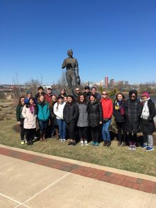 UAPP 411 611 Regional Watershed Management Field Recon along the Christinakill in Wilmington Del