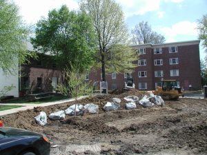 UD WRC Raingarden Construction, 2005