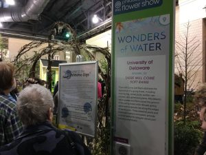 UD Wonders of Water Philadelphia Flower Show Mar 9 2018