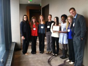 UD AWRA 2015 Outstanding Student Chapter in 2015, Denver CO, 2015