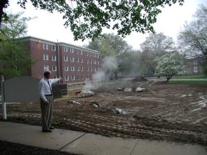 UD Rain Garden, May 2005