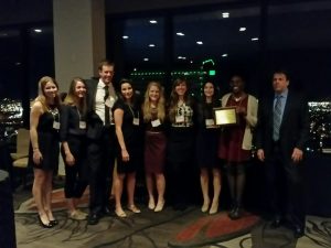 UD grad students win 2015 Outstanding Student Chapter Award from AWRA in Denver, CO, Nov 2015