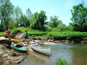 White Clay Creek Field Recon Dam No. 1, May 6 2010