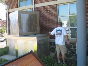 Woodlawn Library cistern, Wilmington DE, Sep 2008