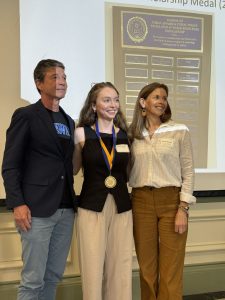 Water Science & Policy doctoral student Megan Wassil receives UD Excellence in Water Resources Scholarship Medal May 16, 2025