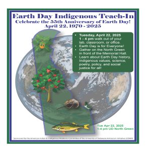 Earth Day Indigenous Teach-In Flyer (Apr 22, 2025)