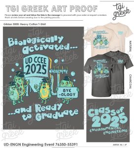 UD CCEE graduation Main St. (May 2025)